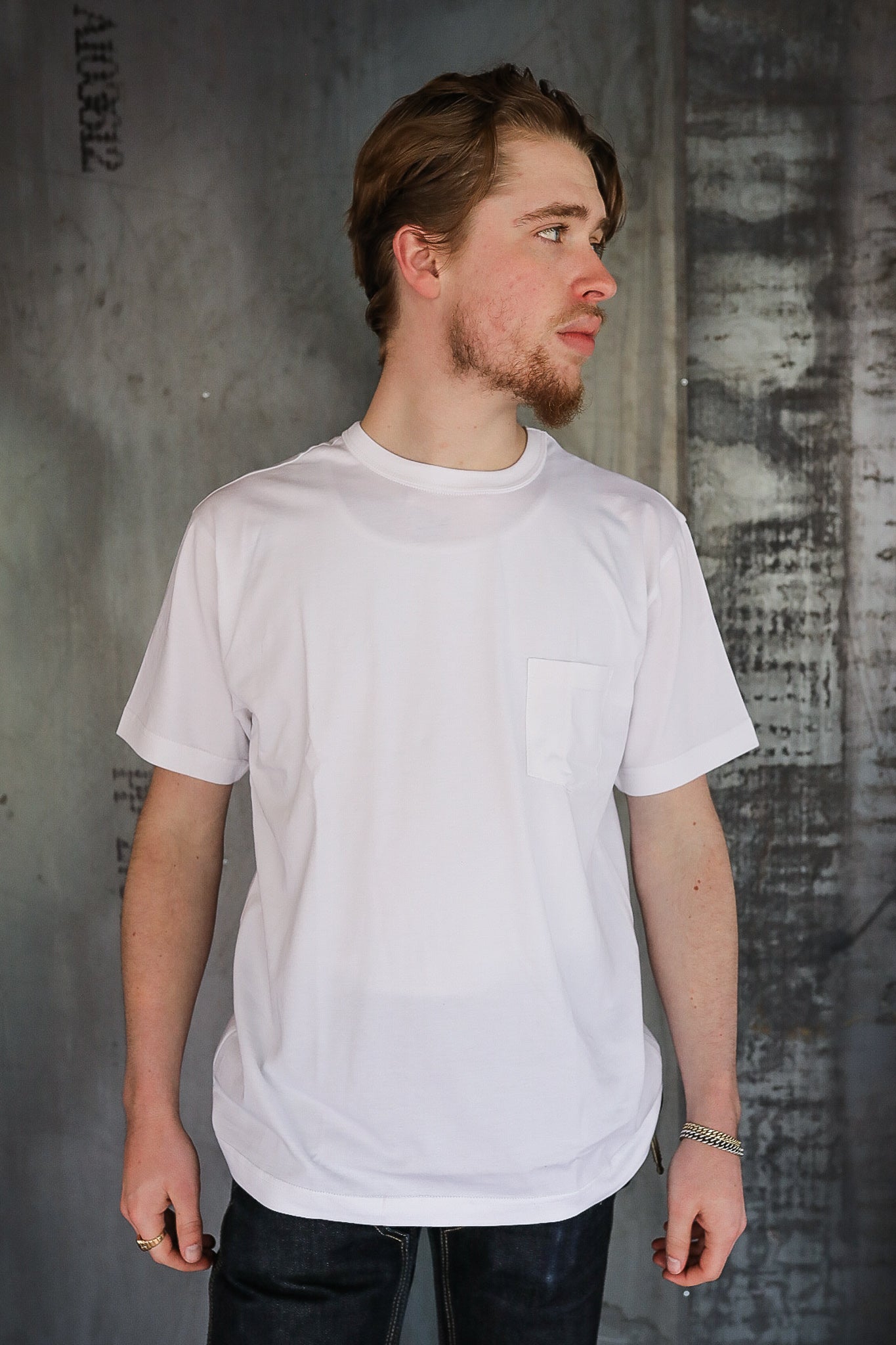 White Heavyweight Pocket T⁠-⁠Shirt (2 pack) – Iron Shop Provisions