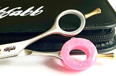 dog grooming scissor-ringthing-finger inserts for dog grooming scissors by Abbfabb Grooming Scissors Ltd