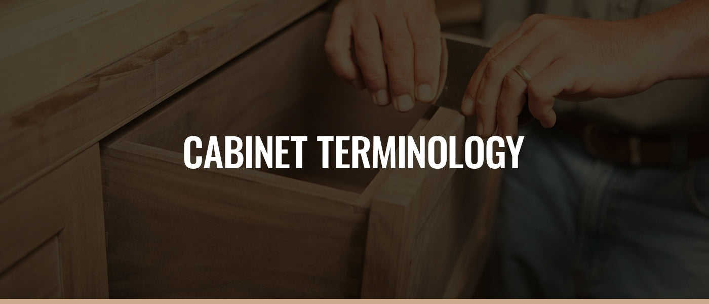 Kitchen Cabinet Parts Terminology – Granite & Quartz countertops