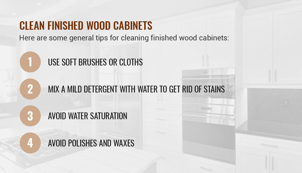 How to Clean Wood Cabinets