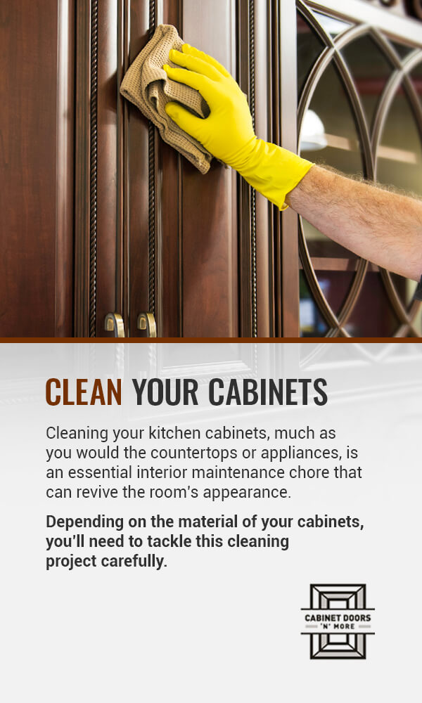 CLEAN YOUR CABINETS