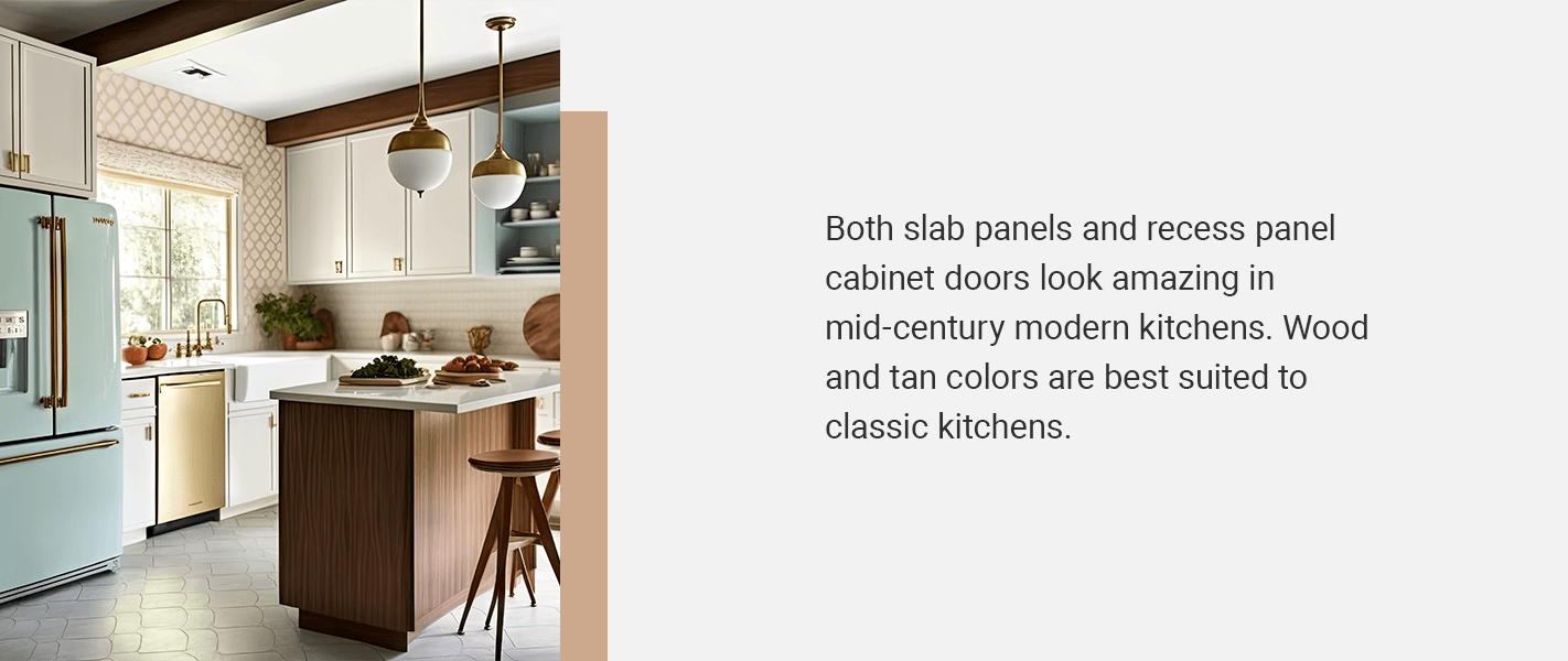 MID-CENTURY MODERN KITCHENS