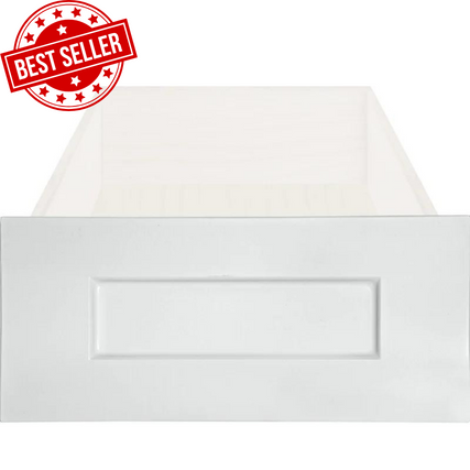 Replacement White RTF Shaker Cabinet Drawer Front