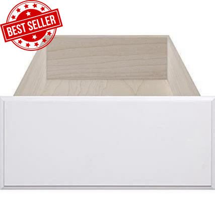 Replacement White RTF Slab Cabinet Drawer Front