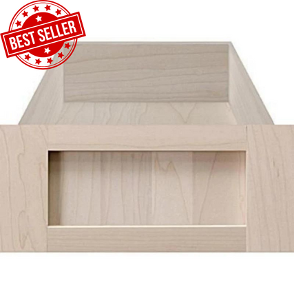 Replacement Wood Shaker Cabinet Drawer Front