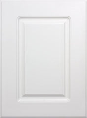 white raised panel cabinet doors