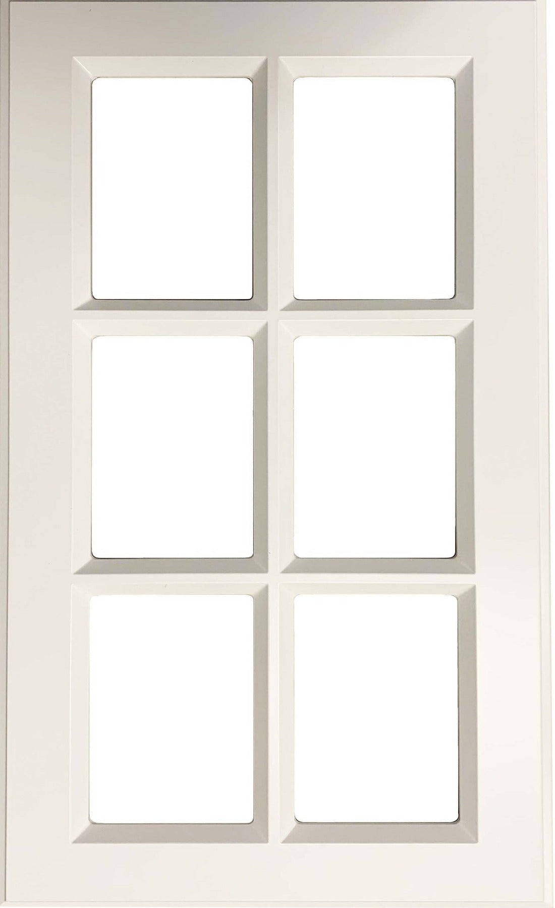 white shaker mullion cabinet doors