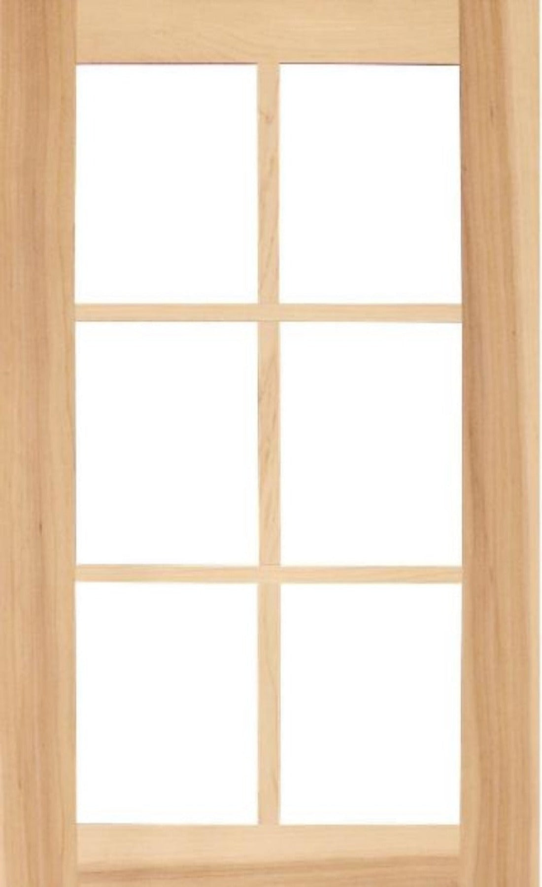 Wilmington Shaker Mullion Custom Cabinet Doors 6 Lite Cabinet