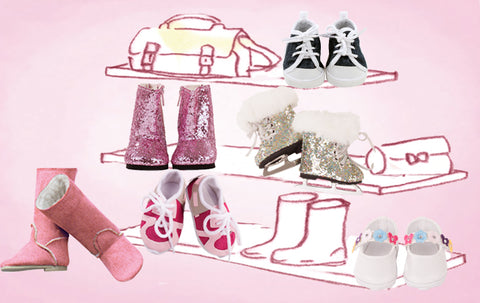 gotz doll shoes