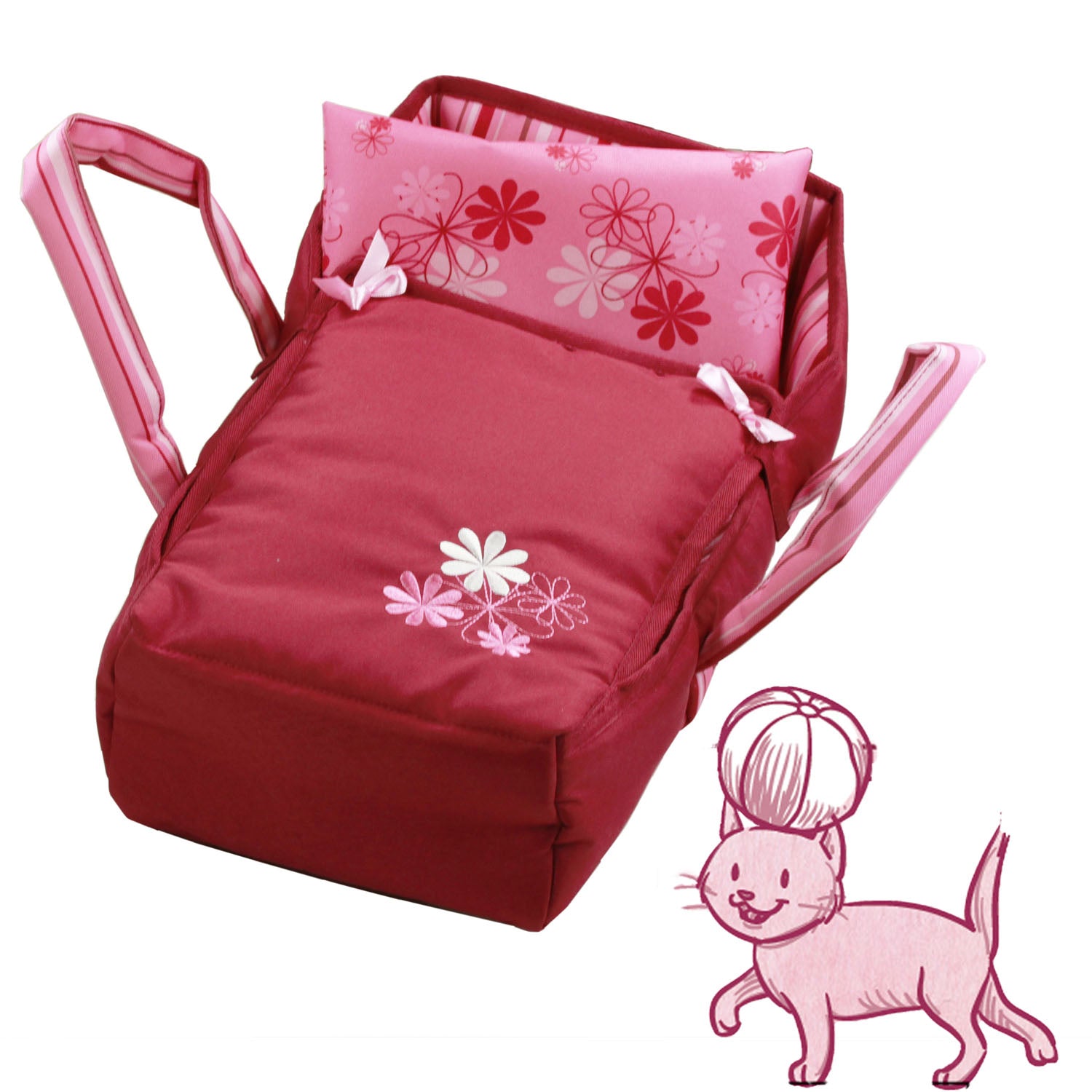 soft doll bassinet