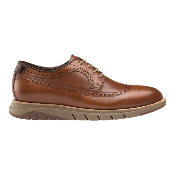 Johnston & Murphy - Men's Shoes Vaughn Longwing - Cognac - 24-2374 – Ed ...