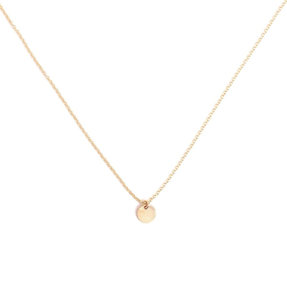 Reflection Necklace - Handmade 14-karat Gold-Filled Necklace | Go Rings