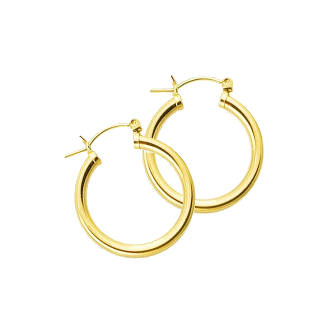 Go Rings Tiny Endless Hoops - Gold