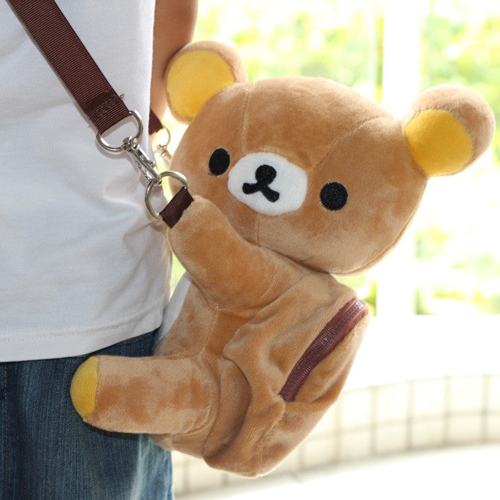 rilakkuma face shoulder bag