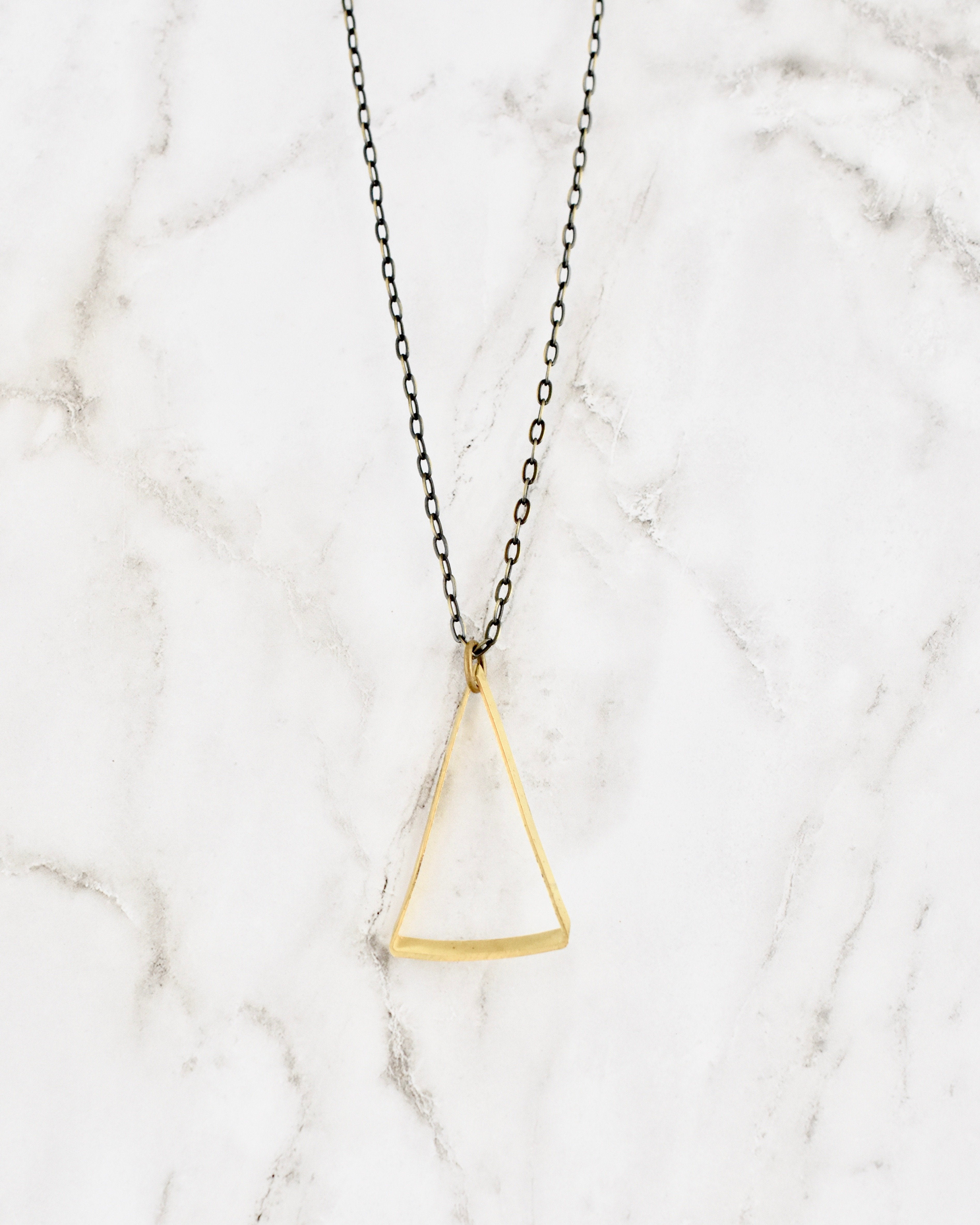 Beljoy Triangle Necklace