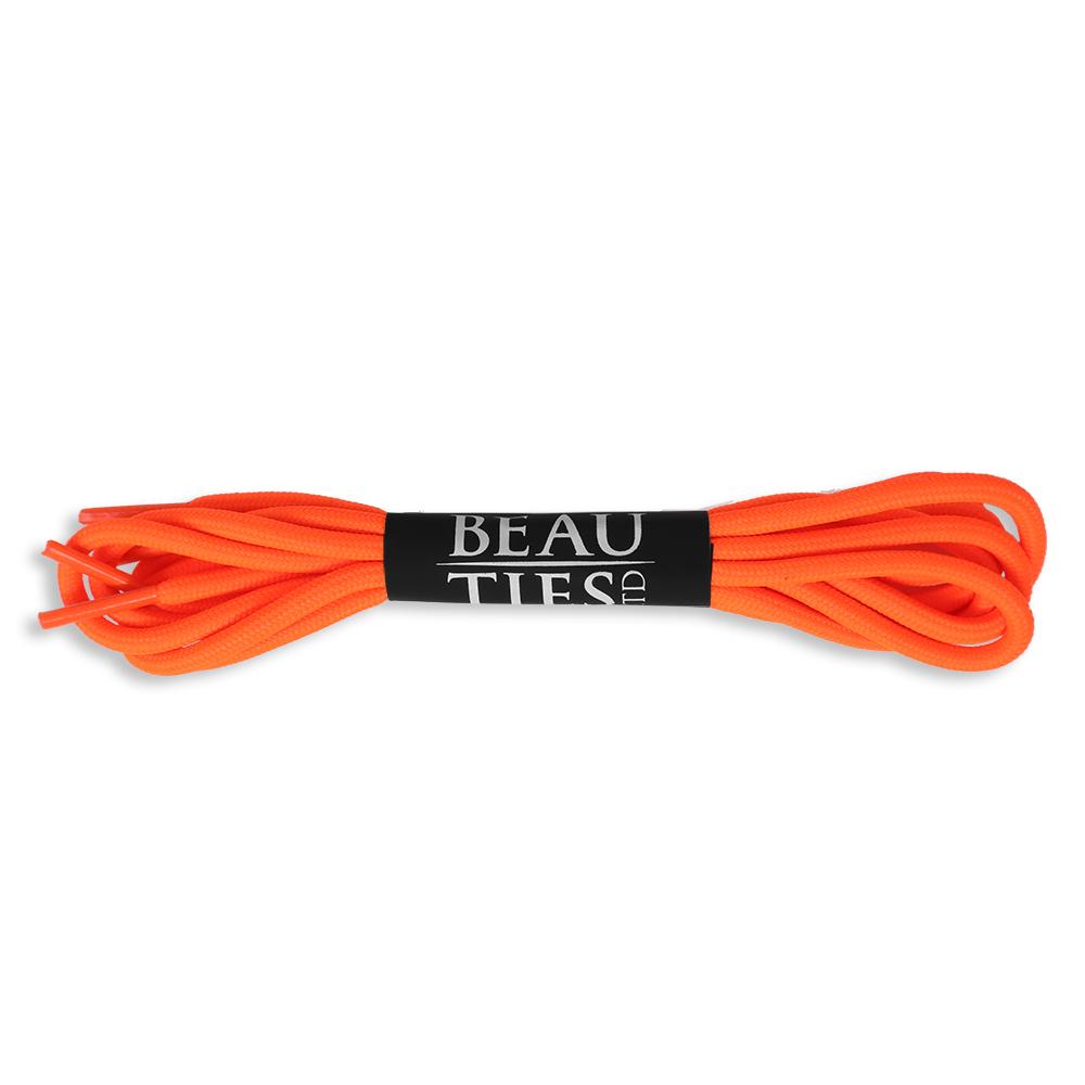 neon orange shoelaces