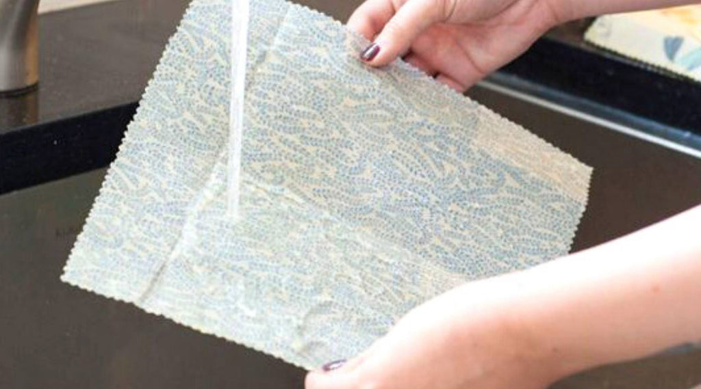 Cleaning reusable beeswax wrap