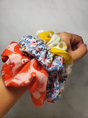 How to make extra large hair scrunchies