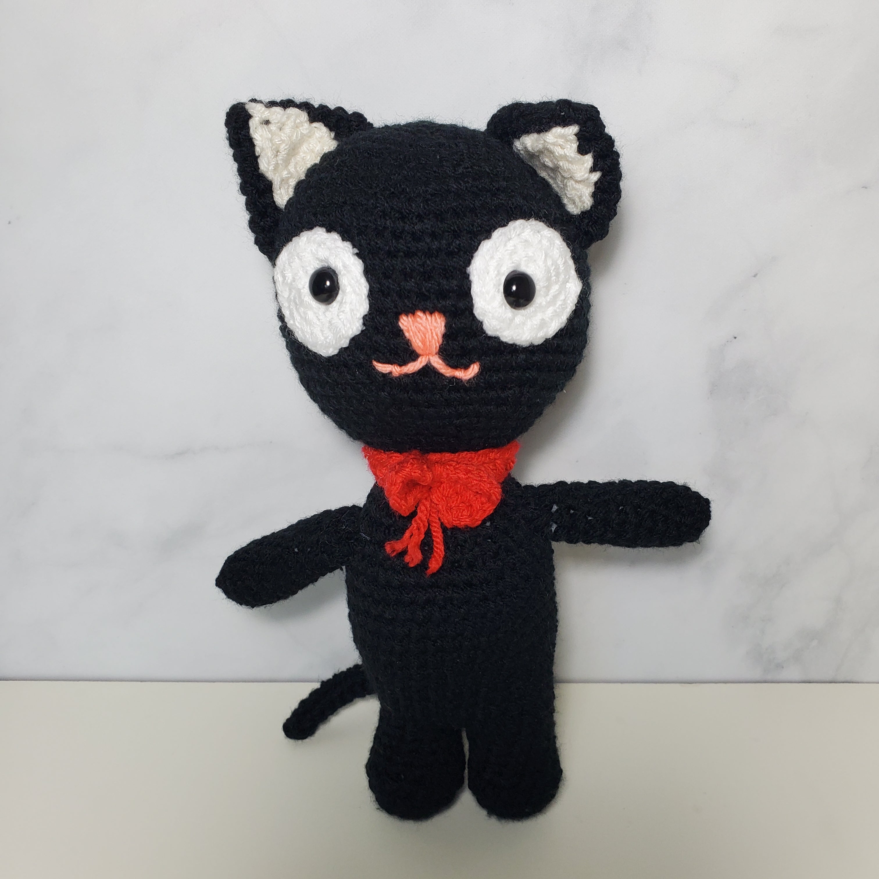 Crochet Plush Toy - Frugal Cat – Bee Handmade