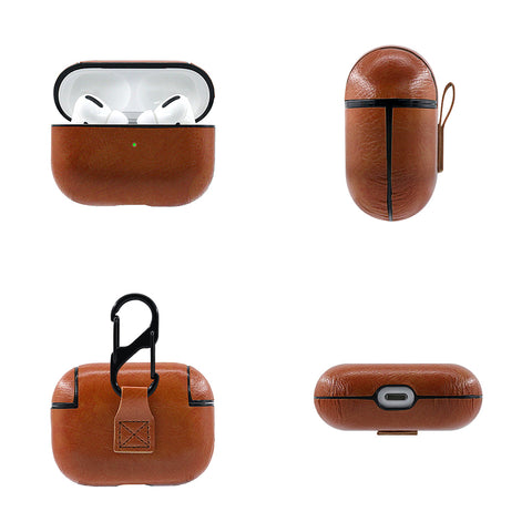 Square & Monogram Lv Design leather AirPods Pro Case