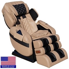 Luraco Model 3 Hybrid SL Medical Massage Chair in Cream