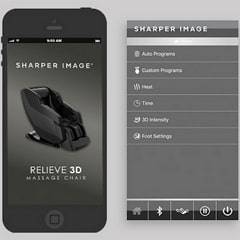 Sharper Image Relieve App-Enabled Controls