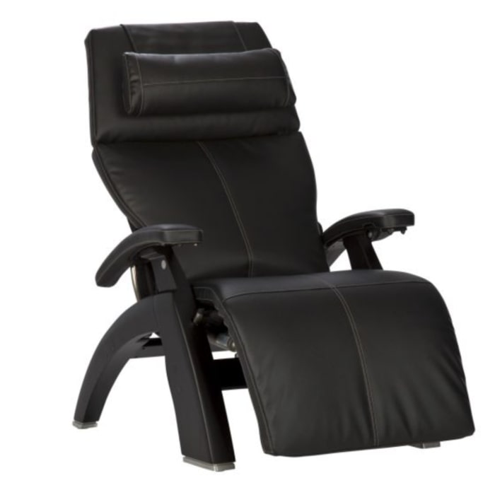Human Touch Perfect Chair PC-610 with Black Sofhyde upholstery and Matte Black base.