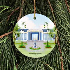 Emerson Park Auburn, NY Porcelain Ornament