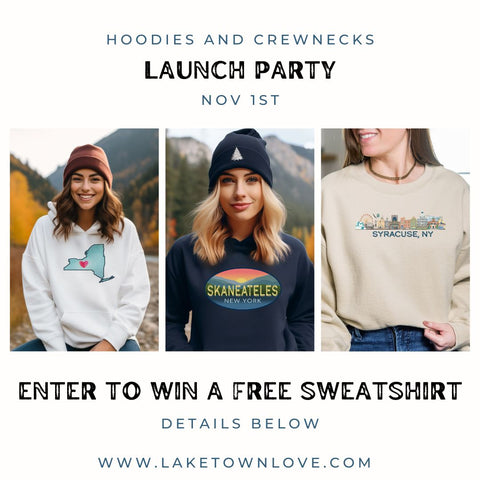 Apparel launch party November 1st!  Sign up for emails and get access to 48hr launch sale and more.