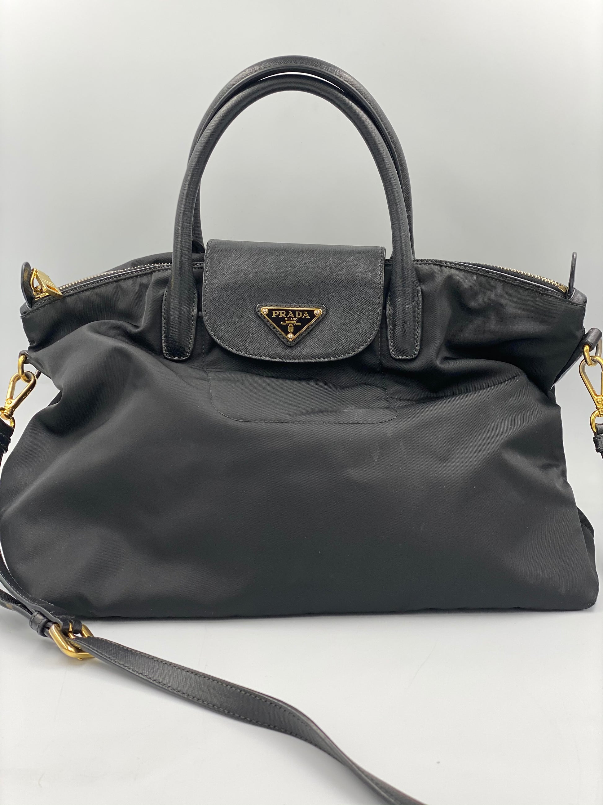 Cartera Prada Nylon Bag – The New Black