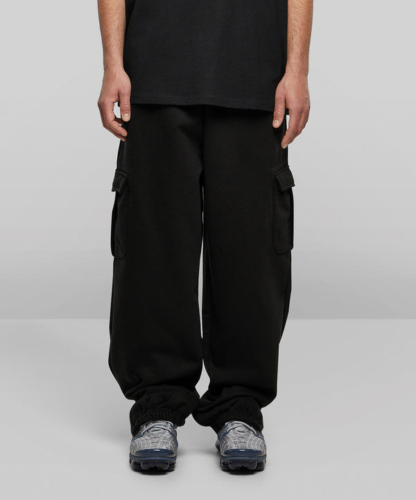 Women's high-waisted bio balloon sweatpants black