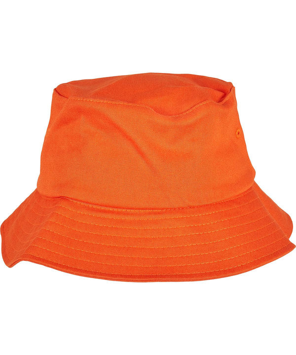 Green Glow - Flexfit cotton twill bucket hat (5003) | Schoolwear Centres
