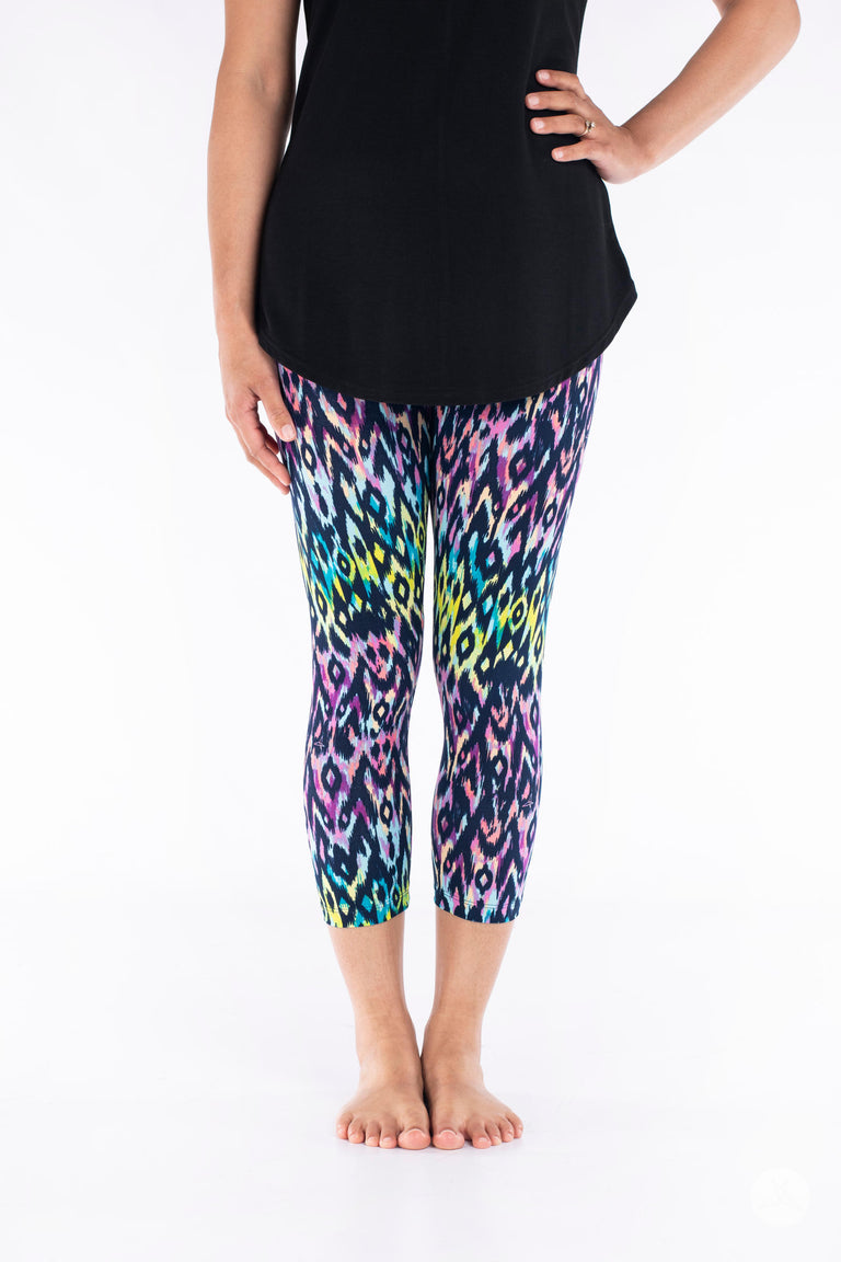 Style & Co Petite High-Rise Cropped Flare Leggings, Created for