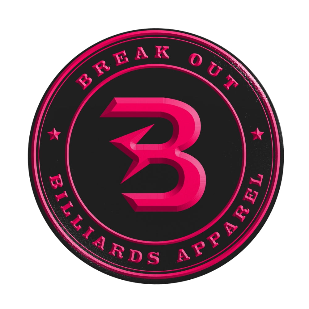 Break Out Billiards Pink Bubblegum Logo Pop Socket Break Out Billiards Apparel