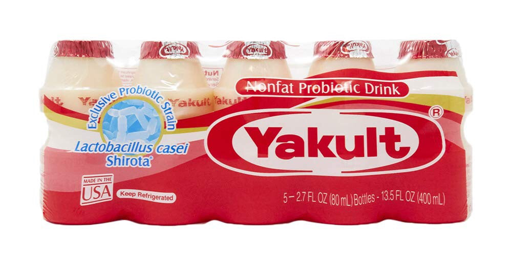 Yakult 5 Unidades 5 Bottles Brazilian Market 4124