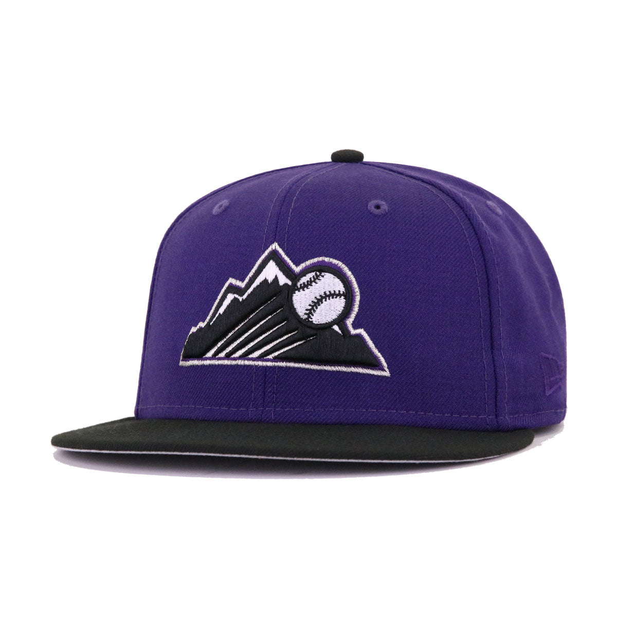 Colorado Rockies Purple Black Batting Practice New Era 59Fifty Fitted