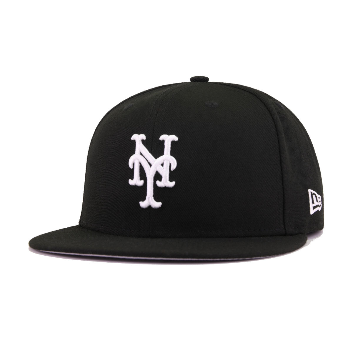 New York Mets Black New Era 59Fifty Fitted