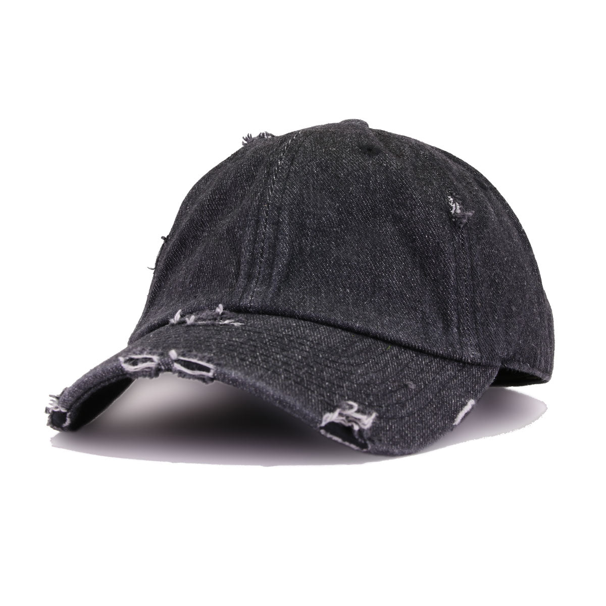 black denim cap