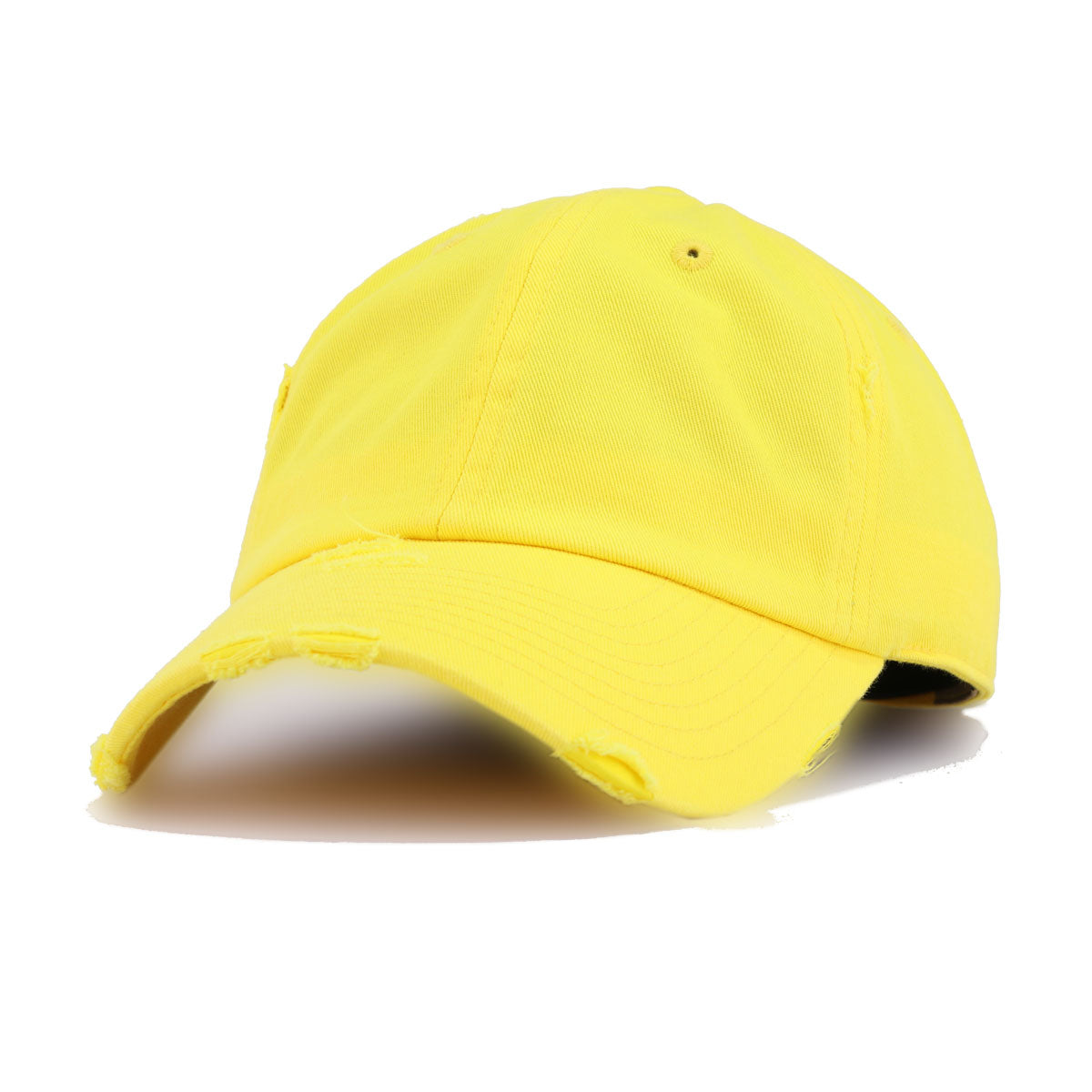 Distressed Yellow KBEthos Vintage Dad Hat