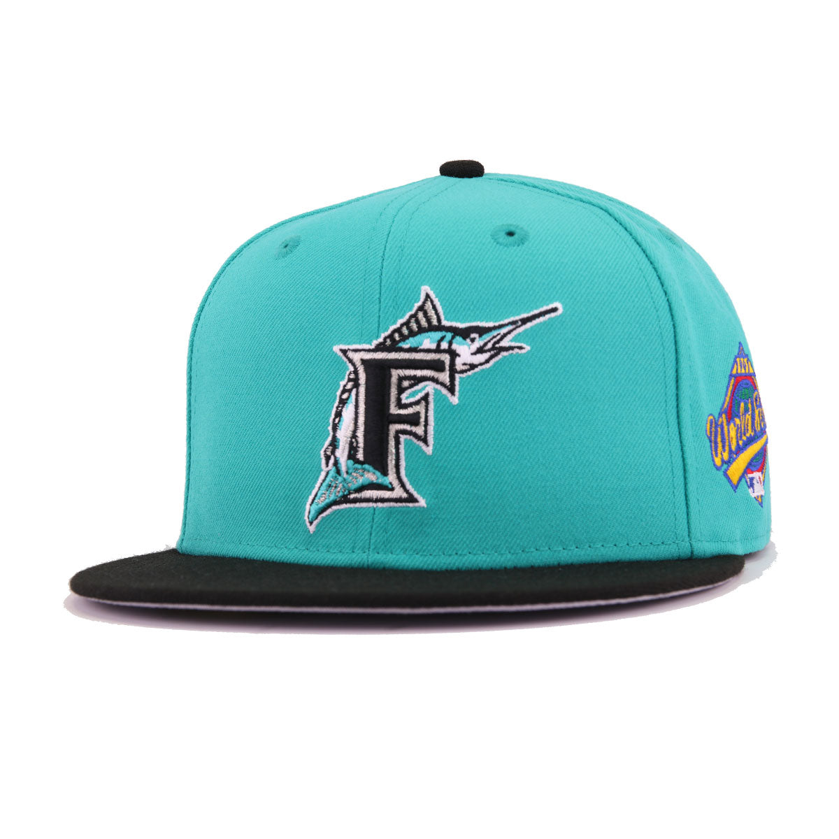 Florida Marlins Teal Black 1997 World Series Cooperstown New Era 59Fif