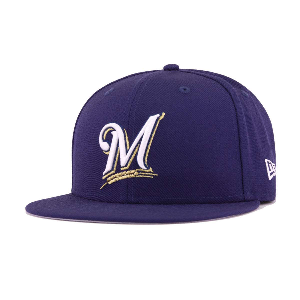 Milwaukee Brewers Light Navy 2002 All Star Game New Era 59Fifty Fitted