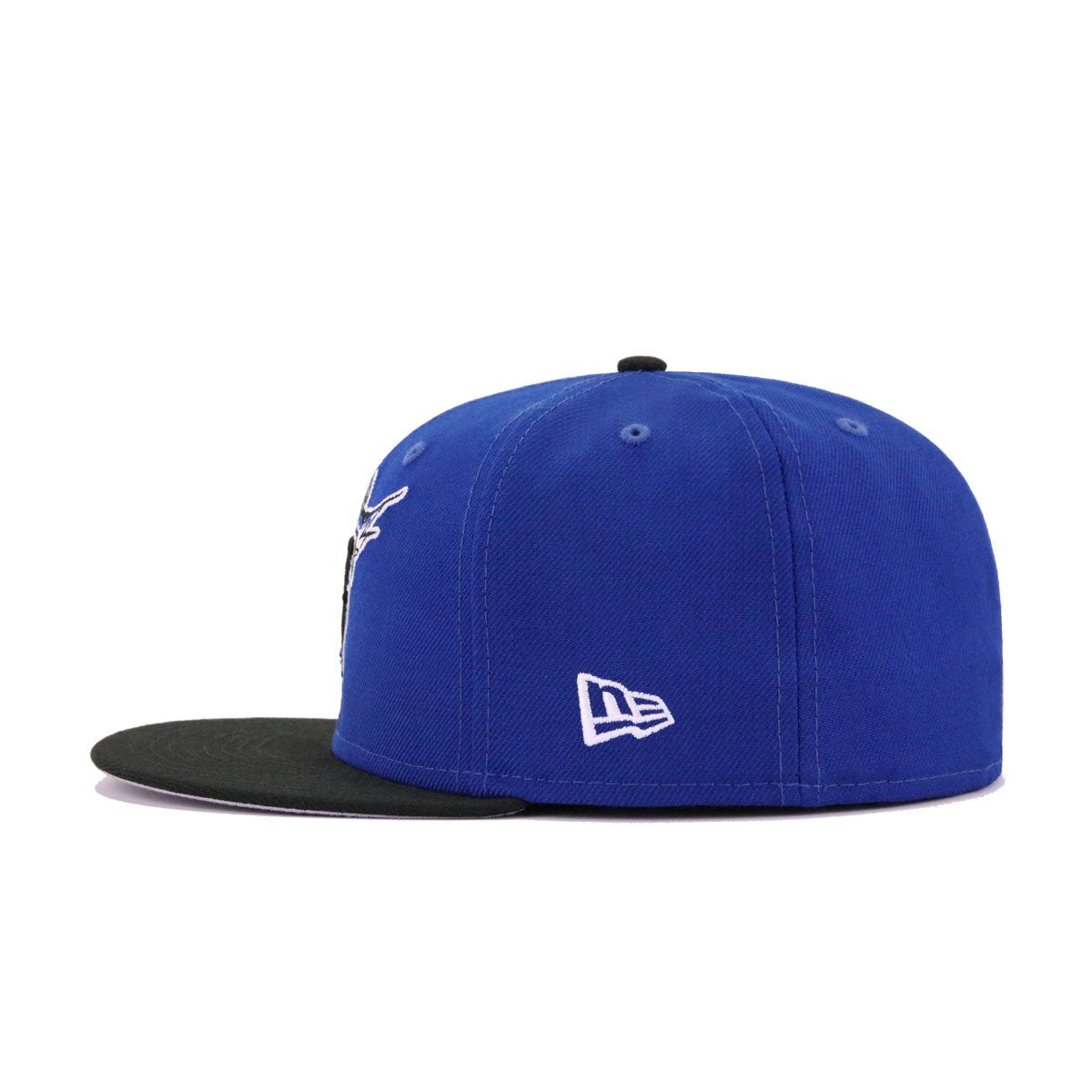 Florida Marlins Light Royal Blue Black New Era 59Fifty Fitted – Hat Heaven