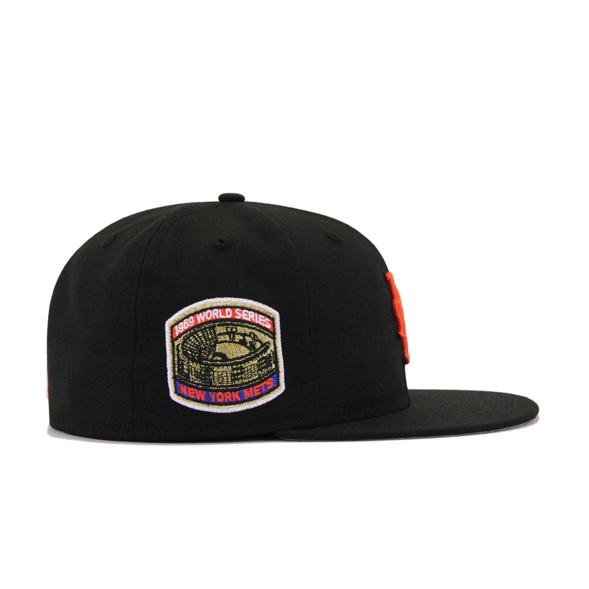 New York Mets Black 1969 World Series New Era 59Fifty Fitted – Hat Heaven