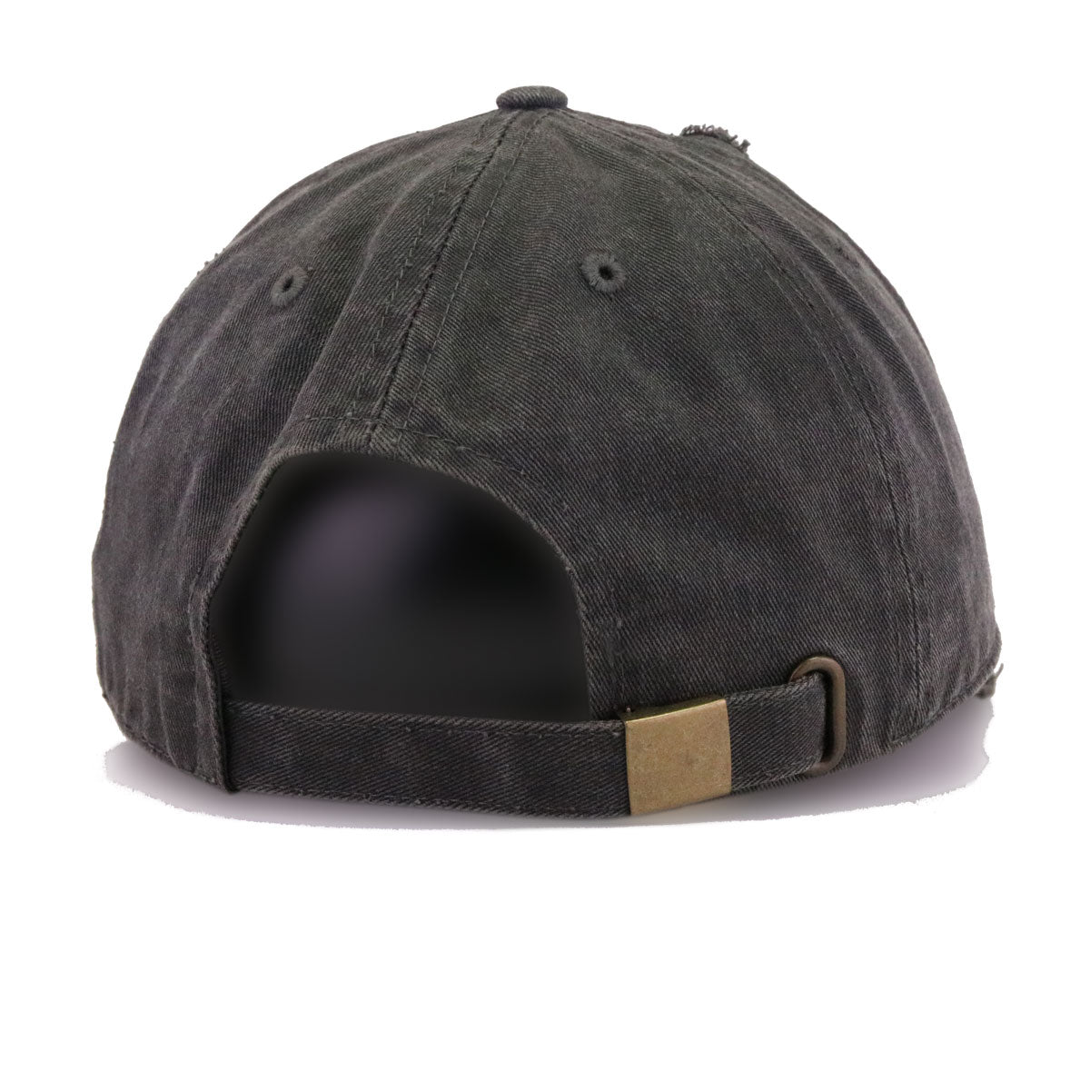 Distressed Pigmented Black KBEthos Vintage Dad Hat