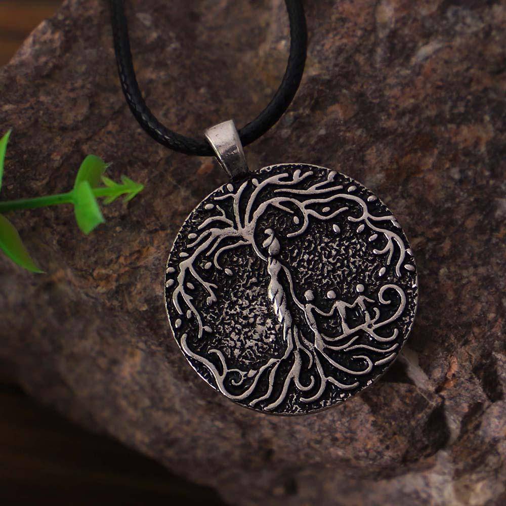 mother and child tree of life pendant