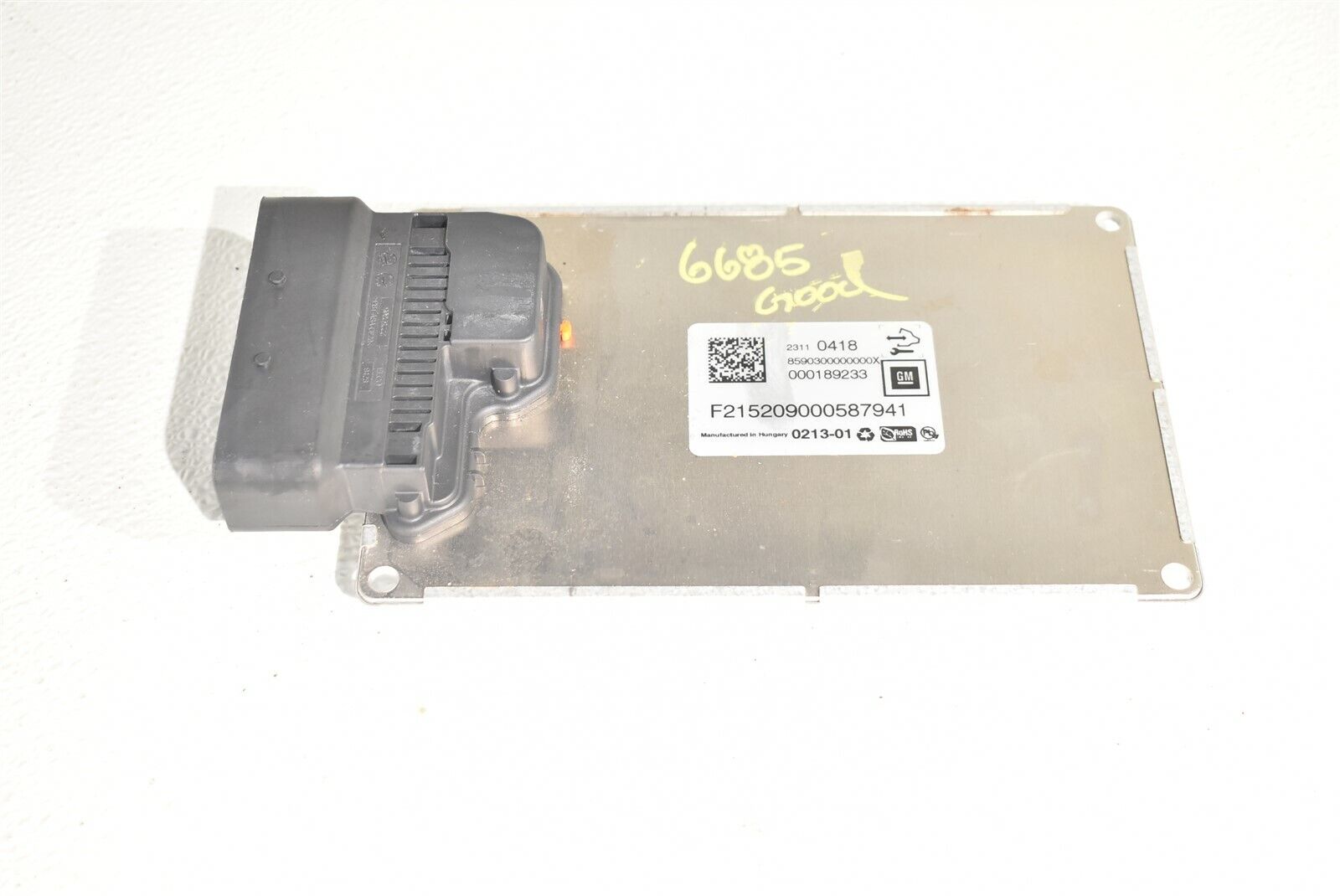 2016 Camaro Ss Suspension Ride Control Module Oem Aa6685