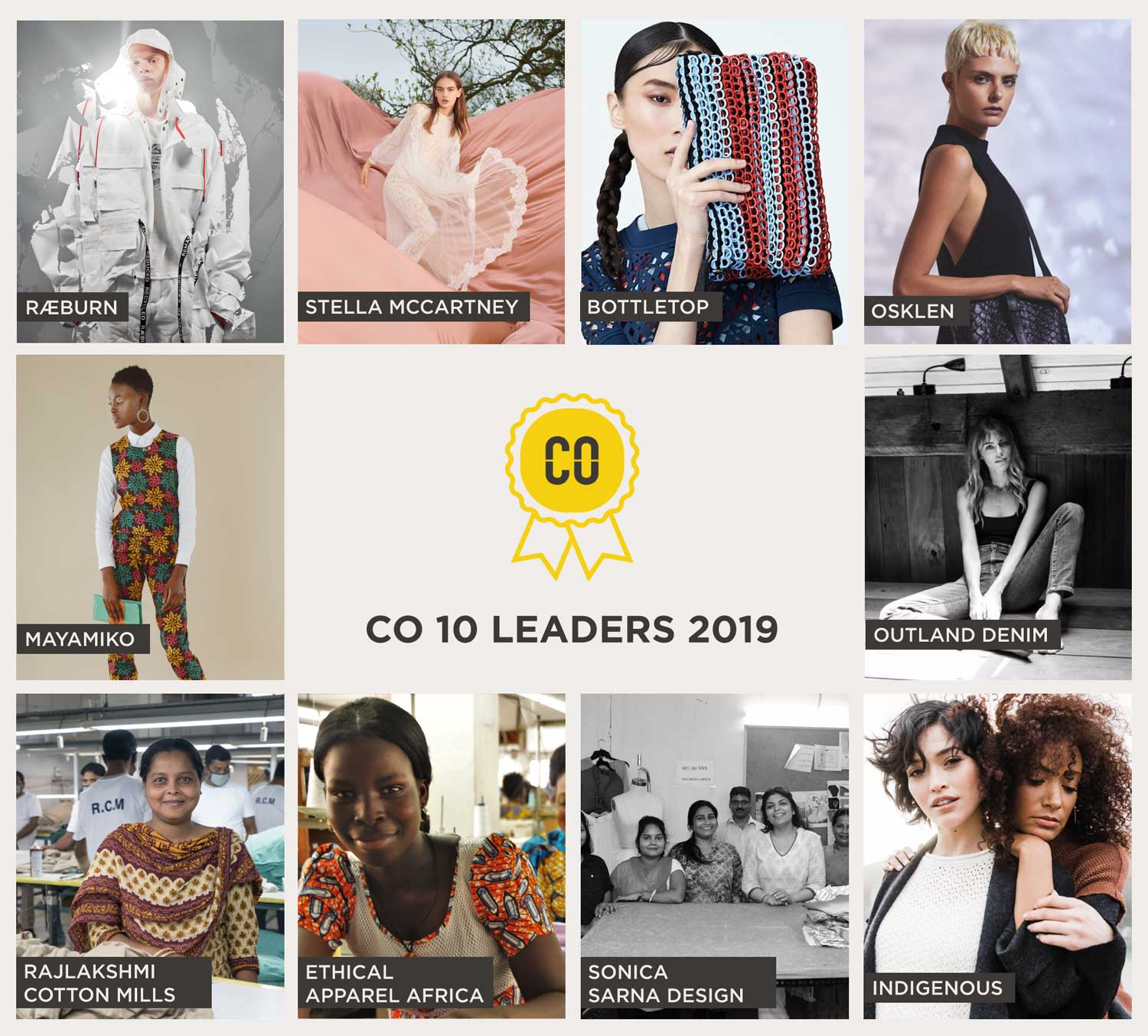 Sustainable fashion businesses win leadership award, judged by leaders from Vogue, GQ