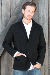 Mens alpaca sport coat