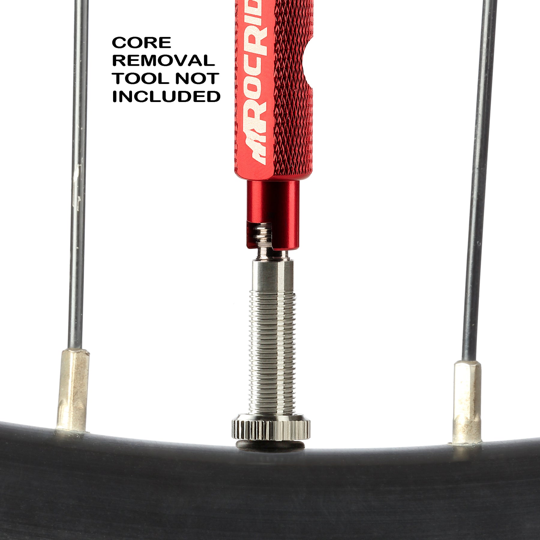 presta valve removal