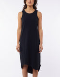 Silent Theory One in Eight Midi Dress - Black